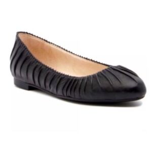 Louise et Cie Lo-Ashlin Point Toe Black Ballet Flats